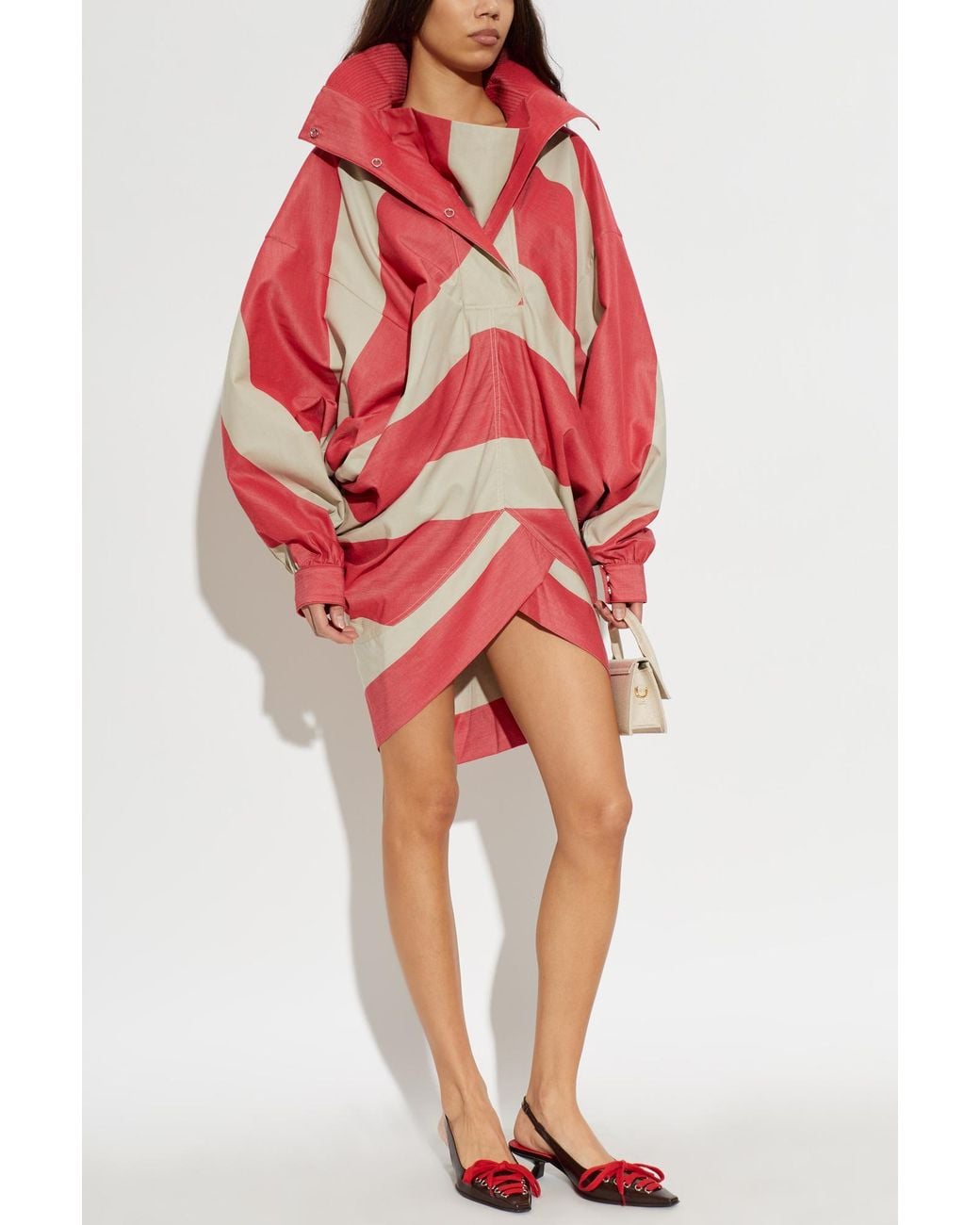 Jacquemus Red 'Losange' Jacket