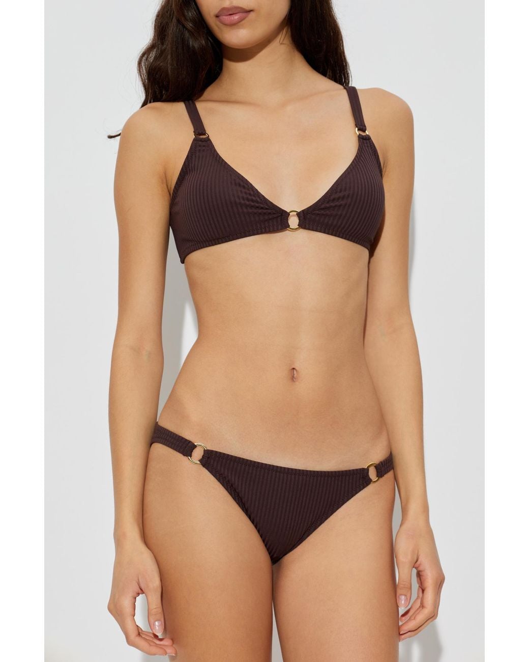 Melissa Odabash Brown Bottom Of "Monteenegro" Swimsuit