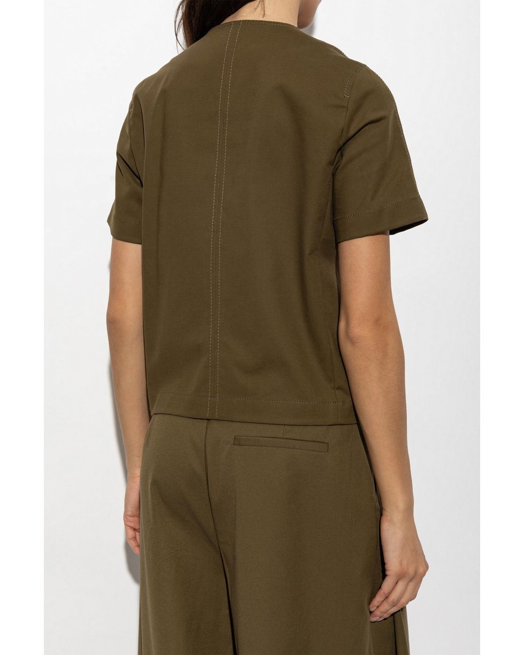 Max Mara Green Jacket 'Zanzara'