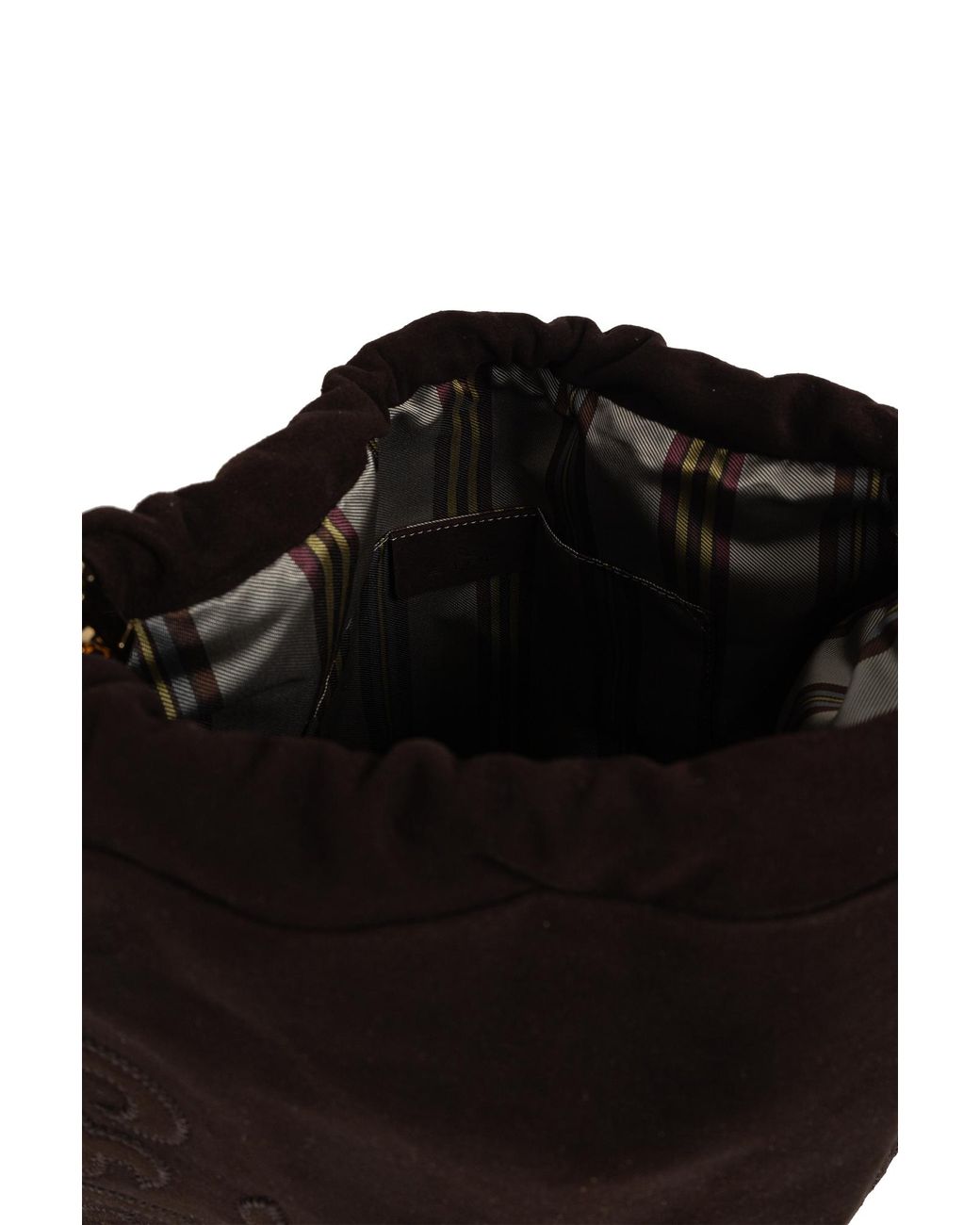 Etro Black Suede Bag "Kalispera Large"