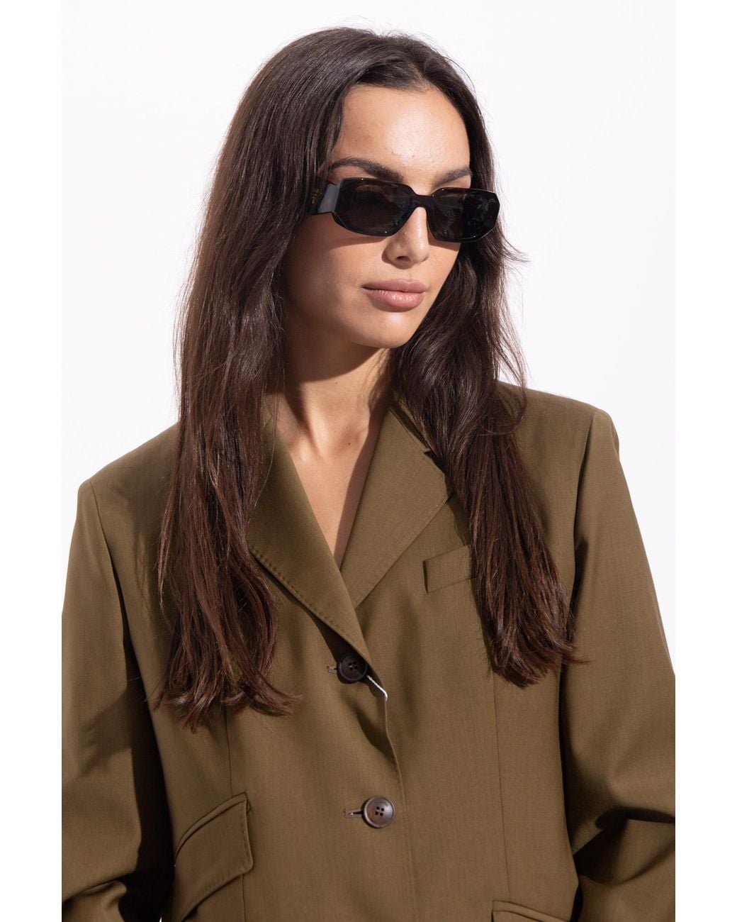 Prada Brown Sunglasses '17Ws'