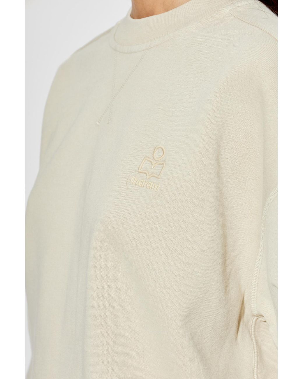 Isabel Marant White "Sunny" Sweatshirt