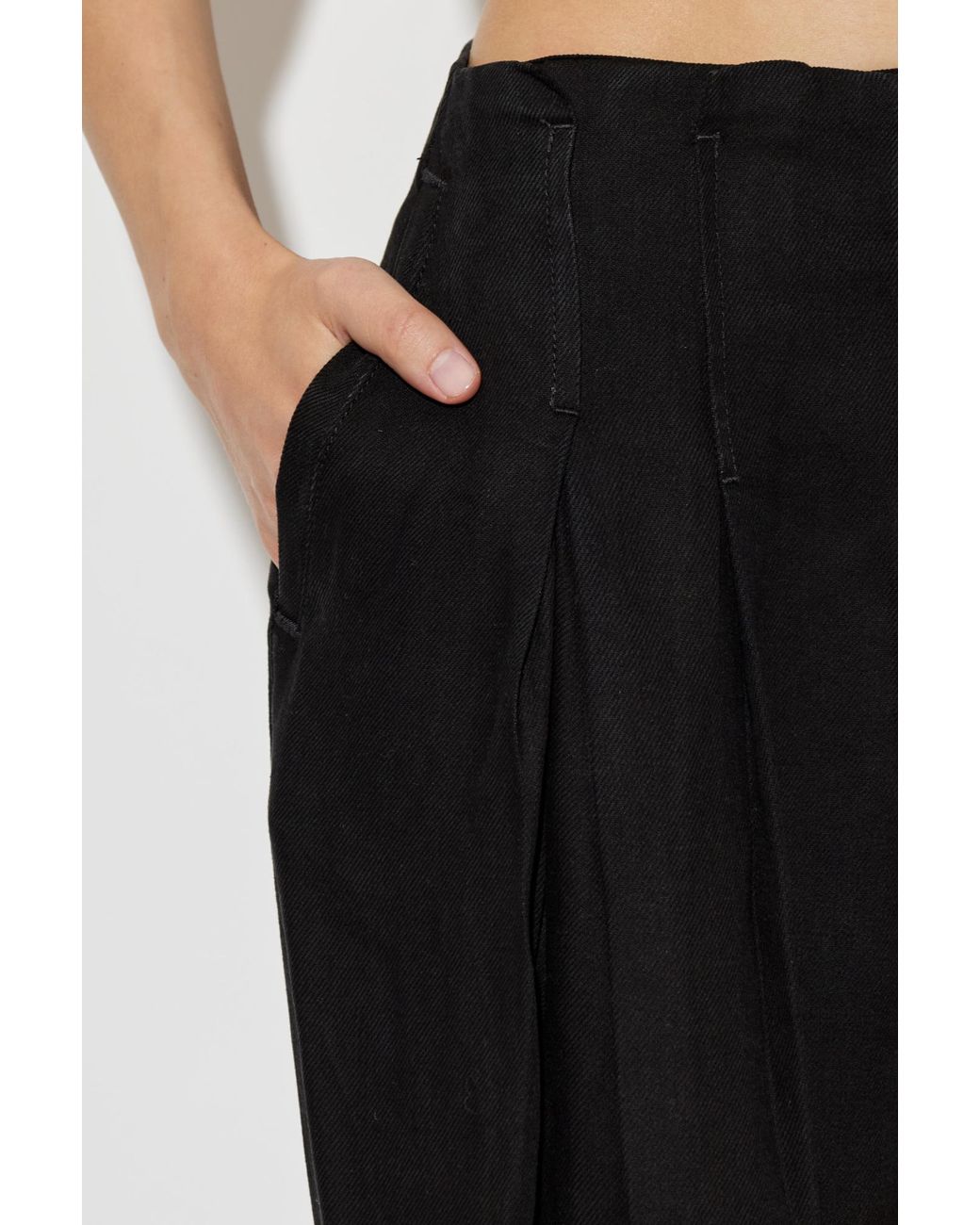 IRO Black Flow Trousers