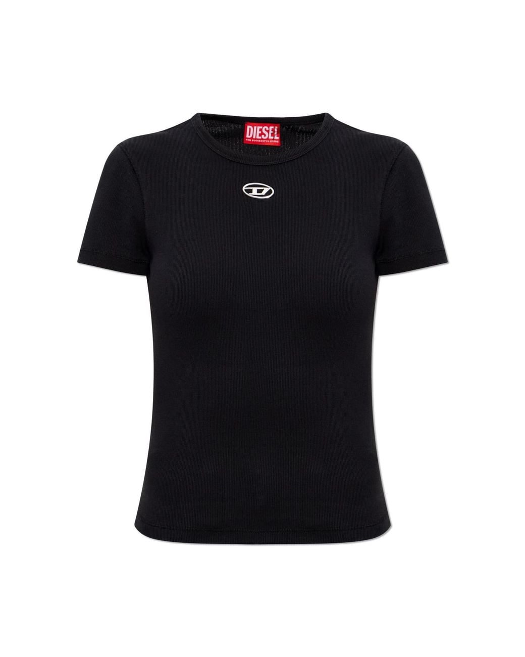 DIESEL Black Top T-Ele-Long-Od