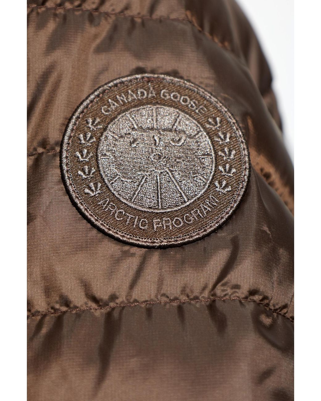 Canada Goose Black "Stratus" Puffer Jacket for men