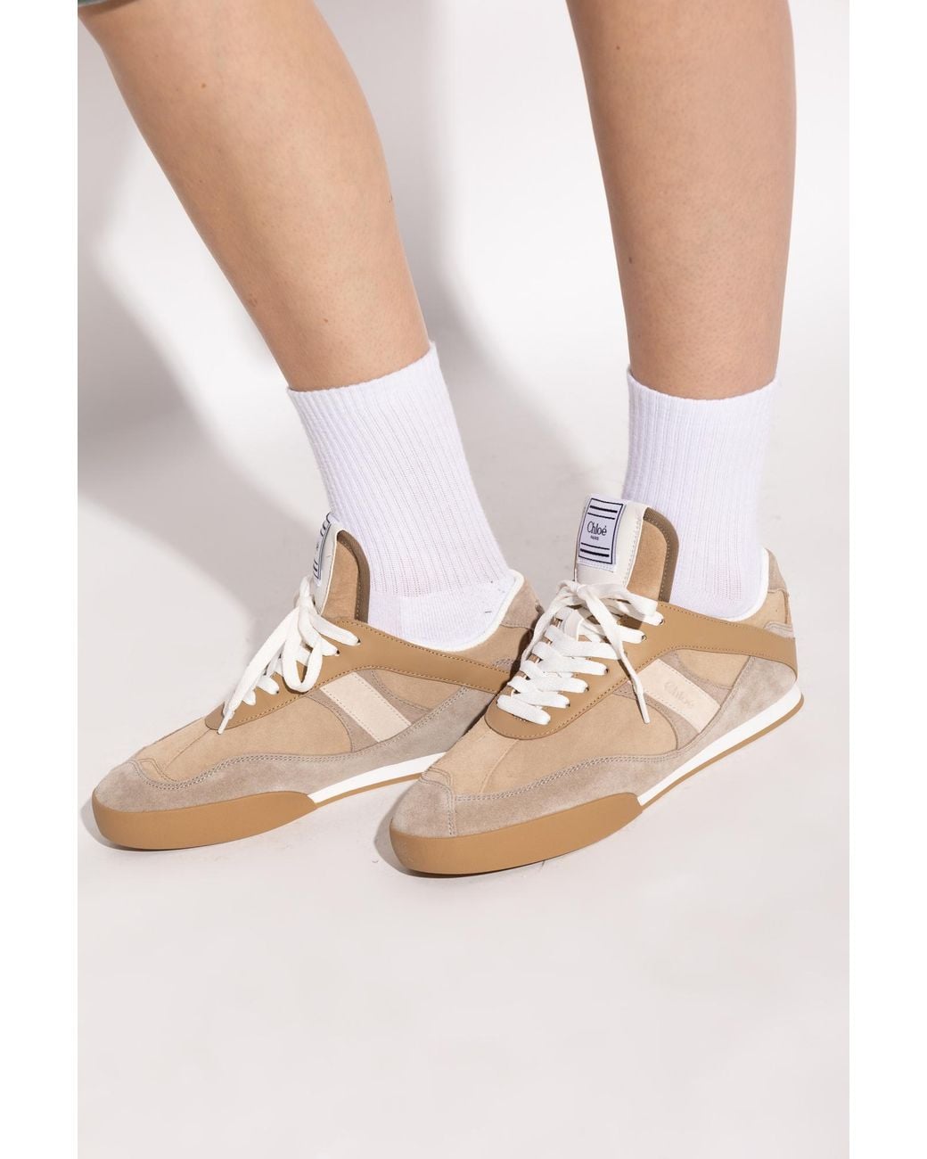 Chloé Brown 'Kick' Sports Shoes