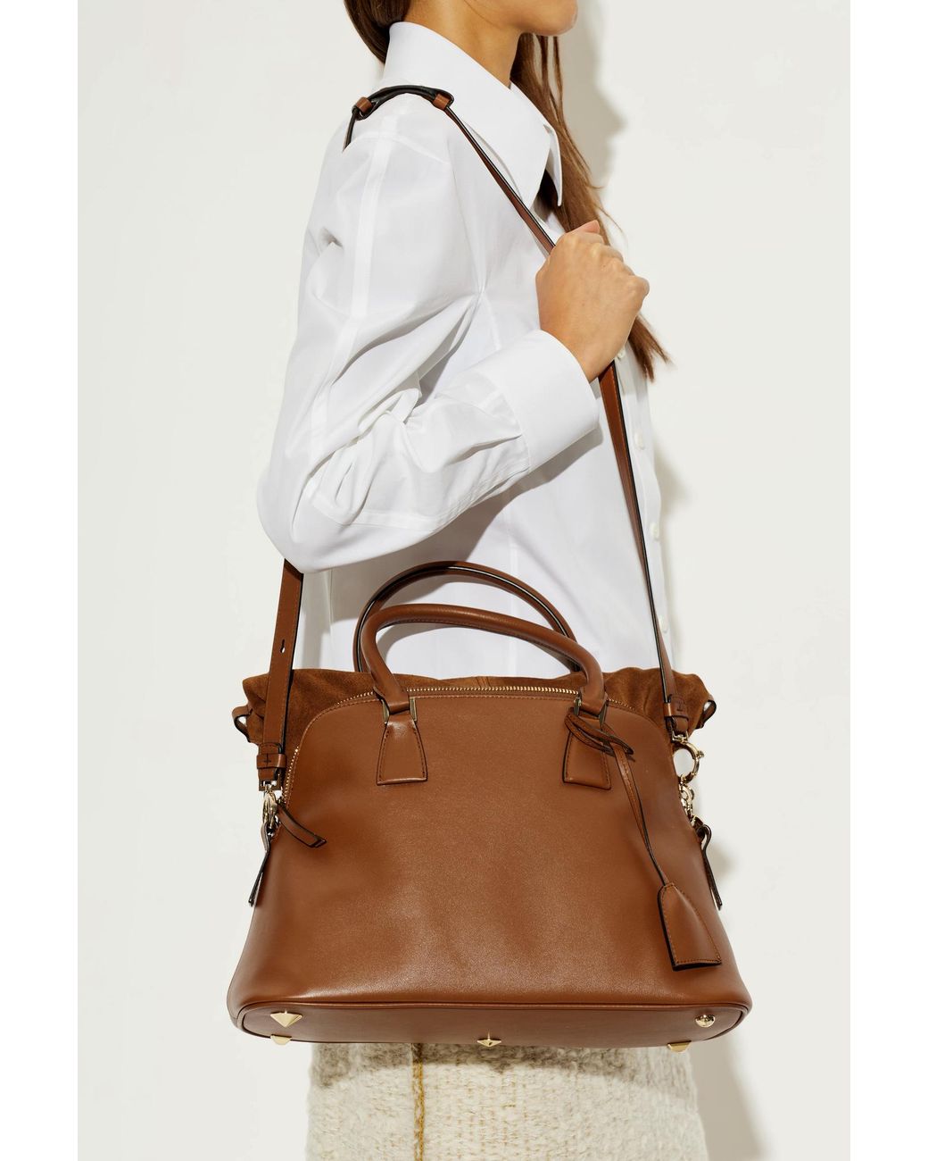 Maison Margiela Brown Bag '5Ac Soft Medium'
