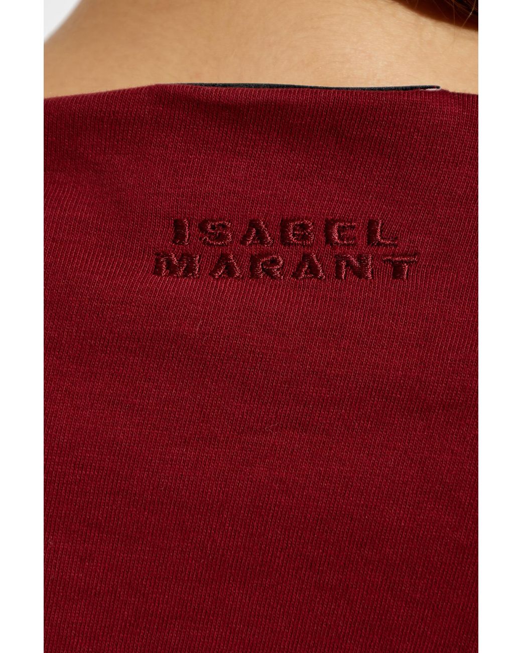 Isabel Marant Red Top 'Swbani'