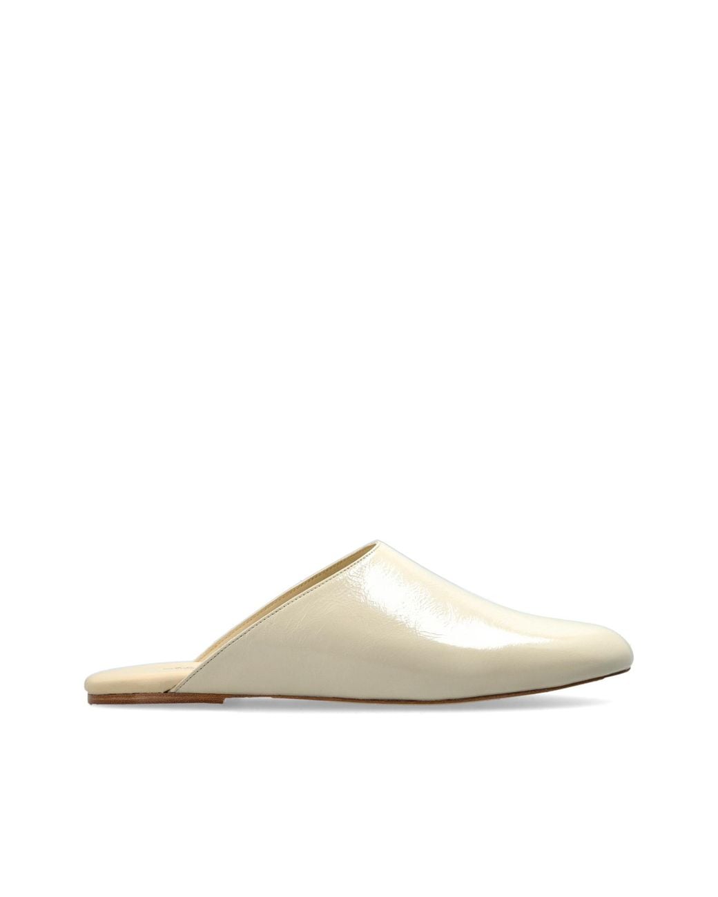 A.P.C. Natural Leather Slides