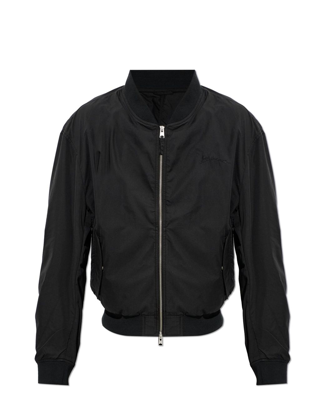 AllSaints Black 'Sanders' Bomber Jacket for men