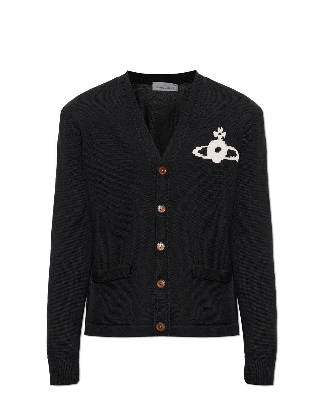 Vivienne Westwood Black Cardigan "Alex" for men