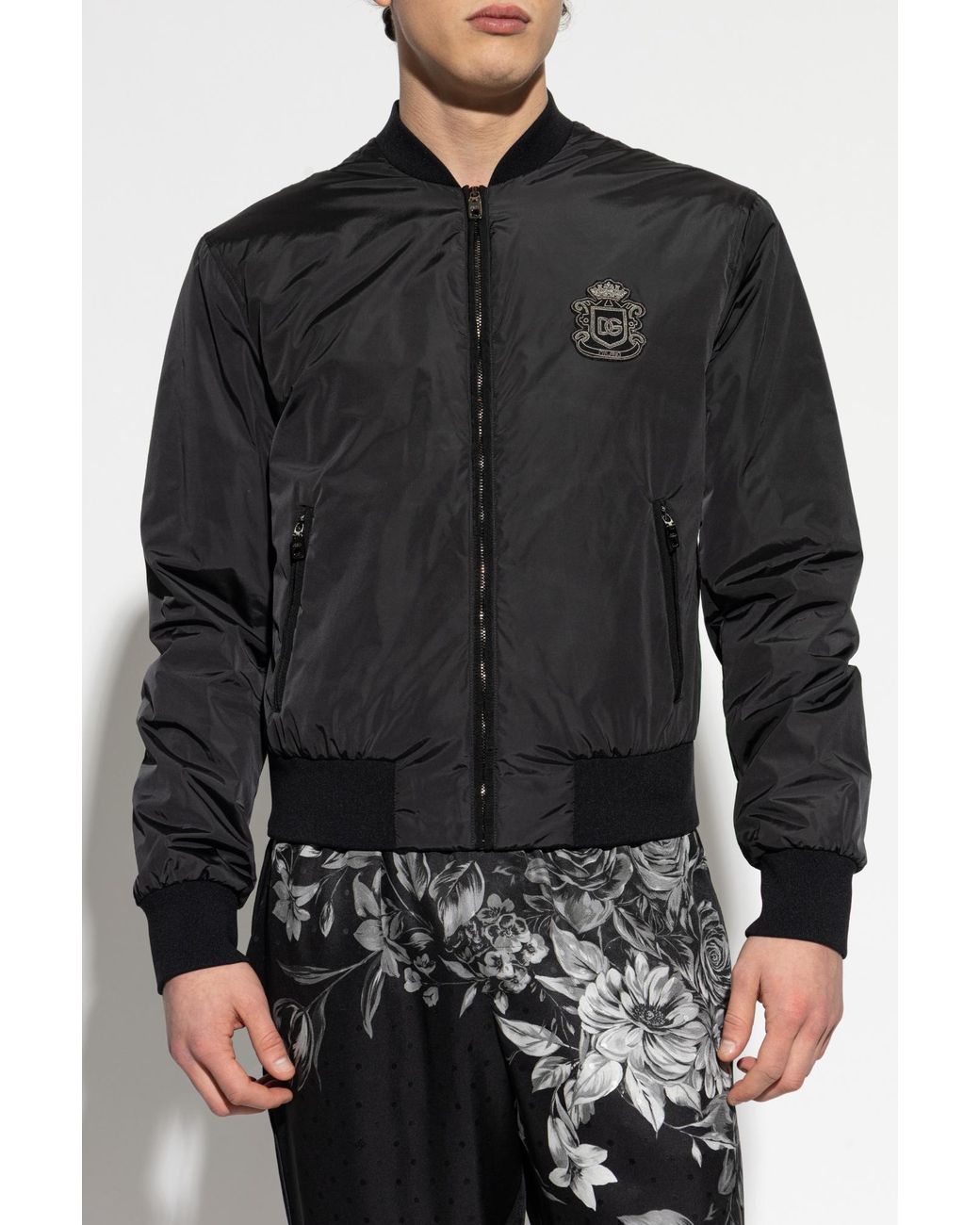 Dolce & Gabbana Black 'Bomber' Jacket for men