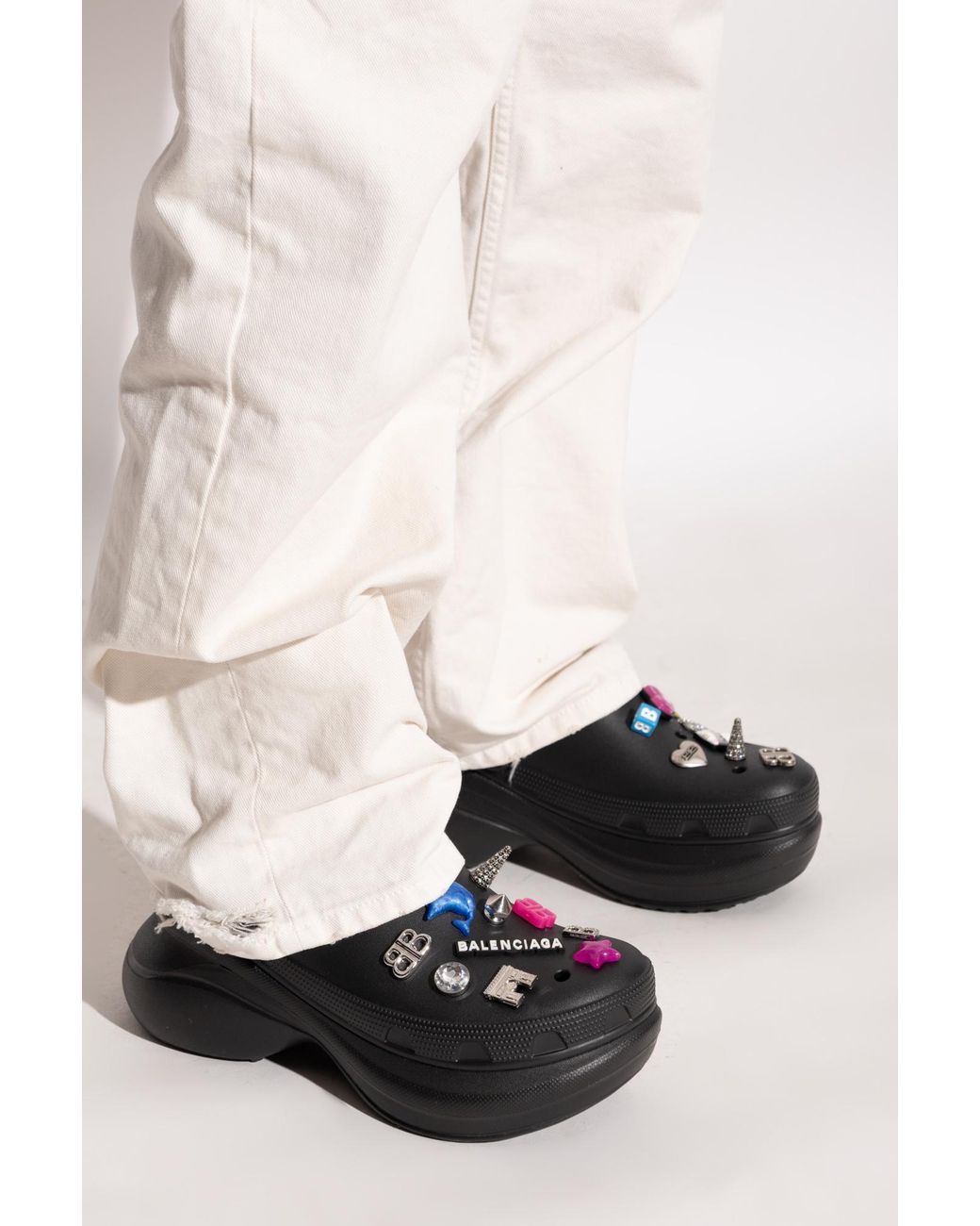Balenciaga Black Clogs