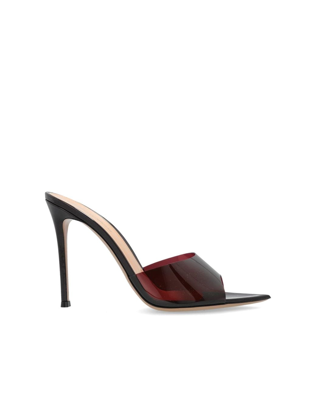Gianvito Rossi Brown Heeled Flip-Flops 'Elle'