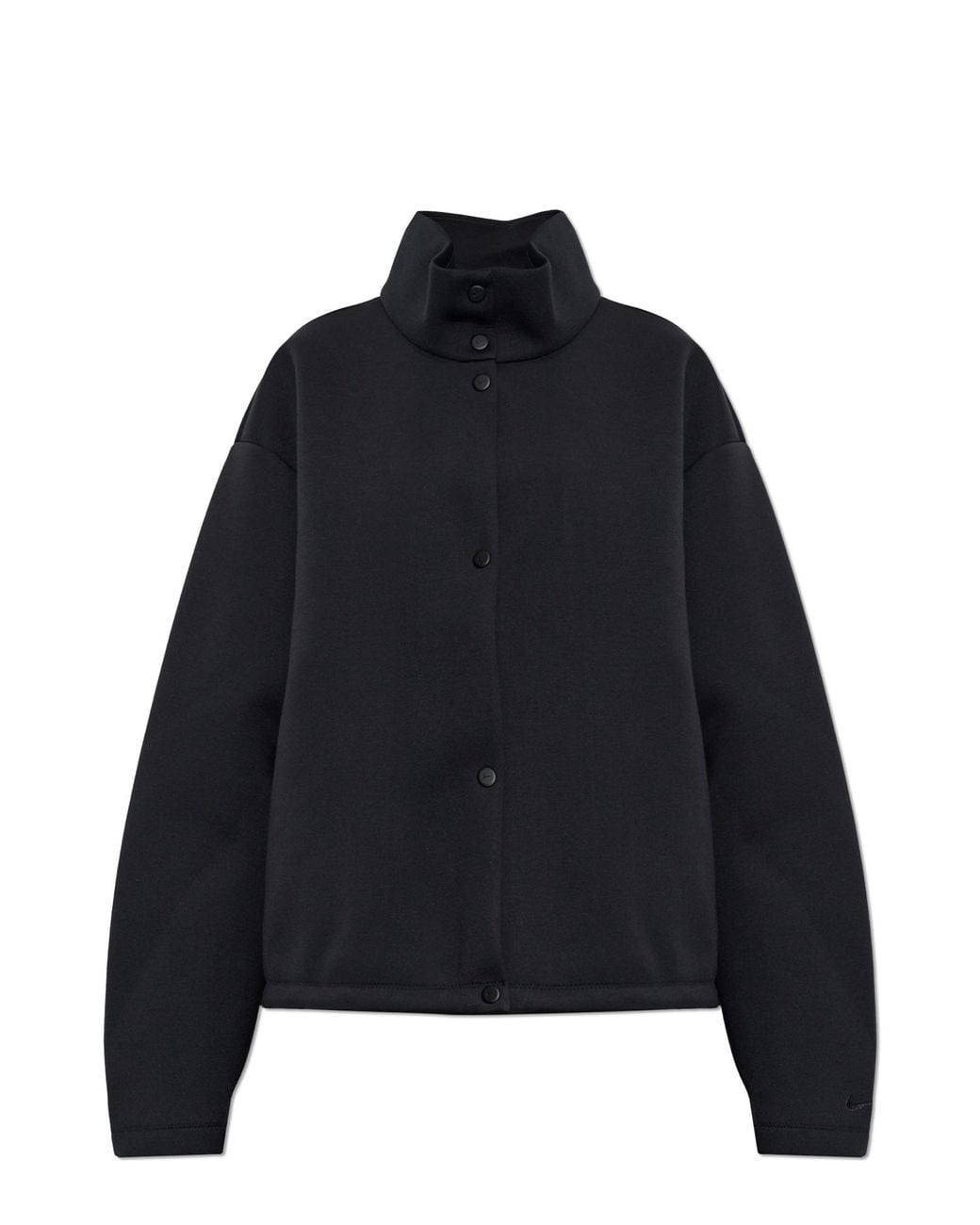 Nike Black Stand-Collar Sweatshirt