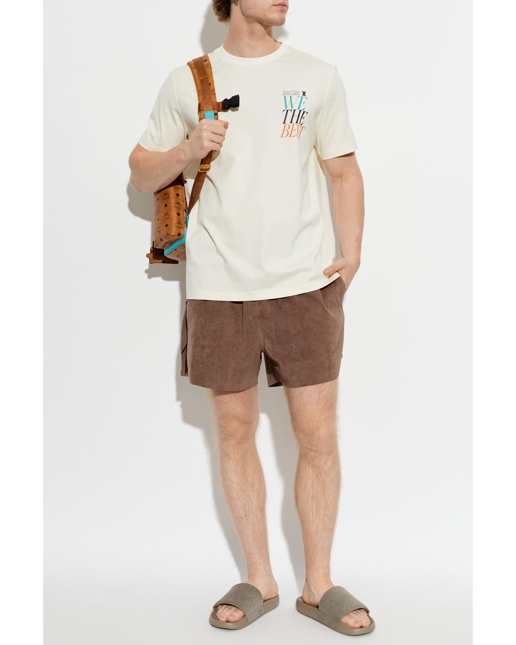 MCM White X Dj Khaled for men