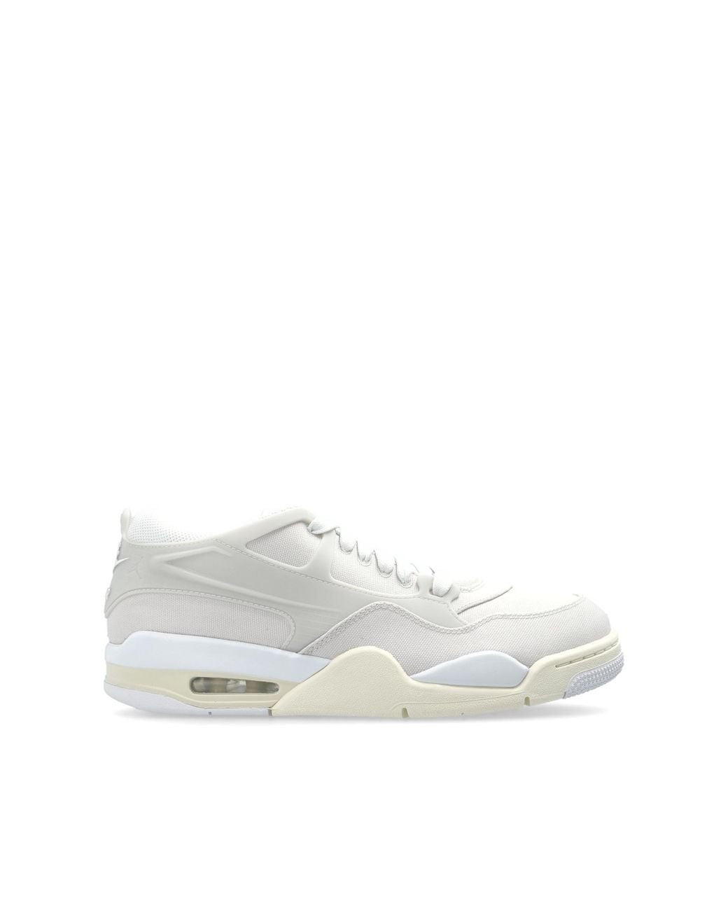 Nike White Sports Shoes "Air Jordan 4Rm" for men
