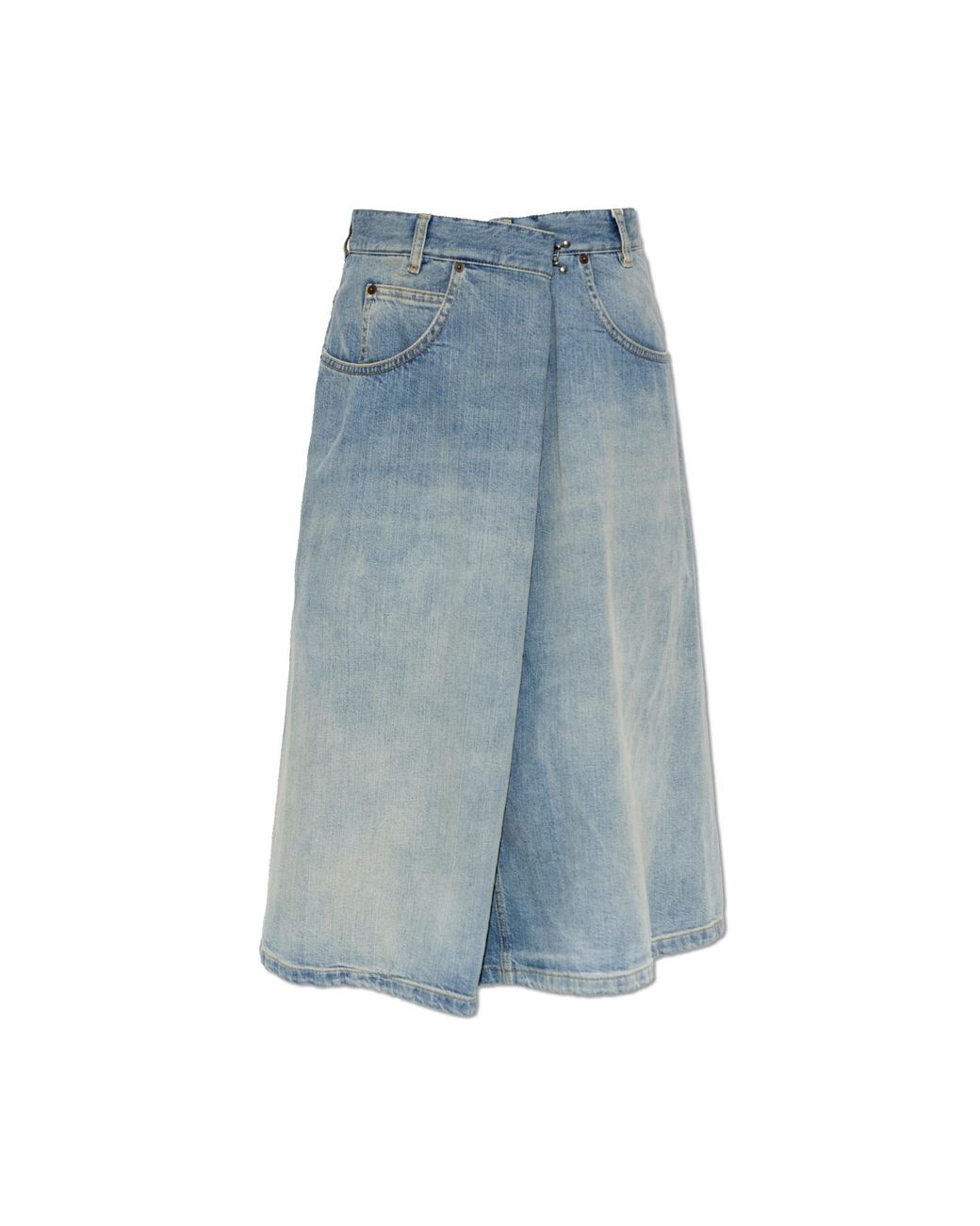 Maison Margiela Blue Denim Skirt