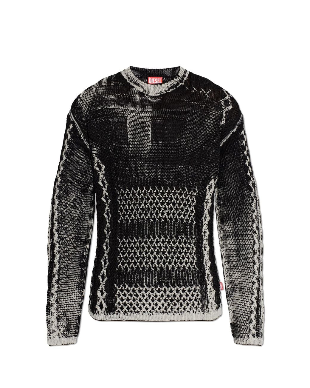 DIESEL Black Sweater 'K-Mione' for men