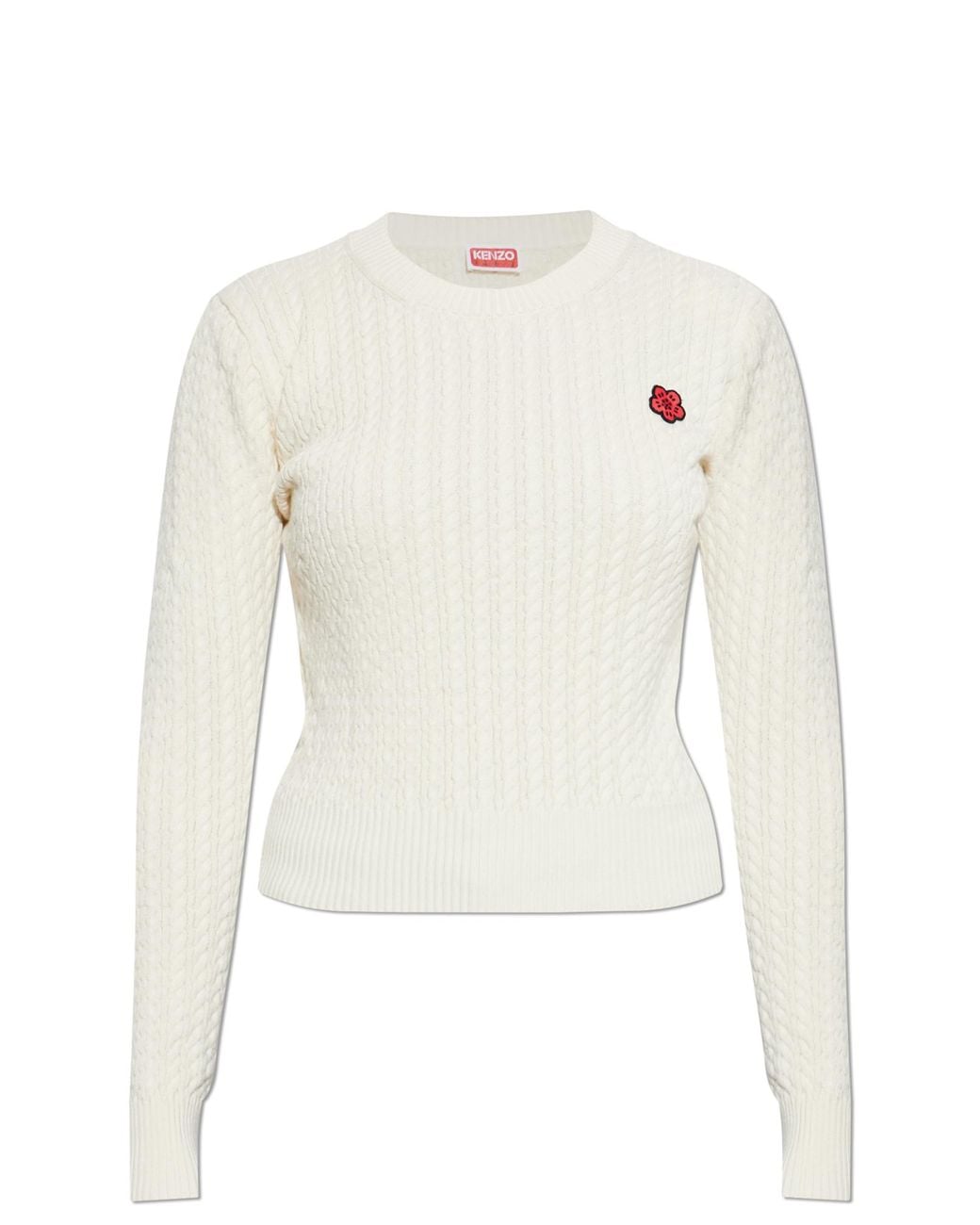 KENZO Blue Sweater With Patch