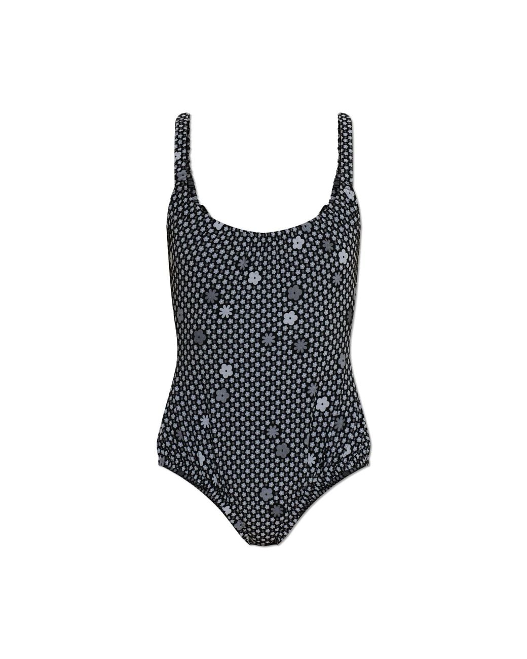 MM6 by Maison Margiela Black One-Piece Swimsuit