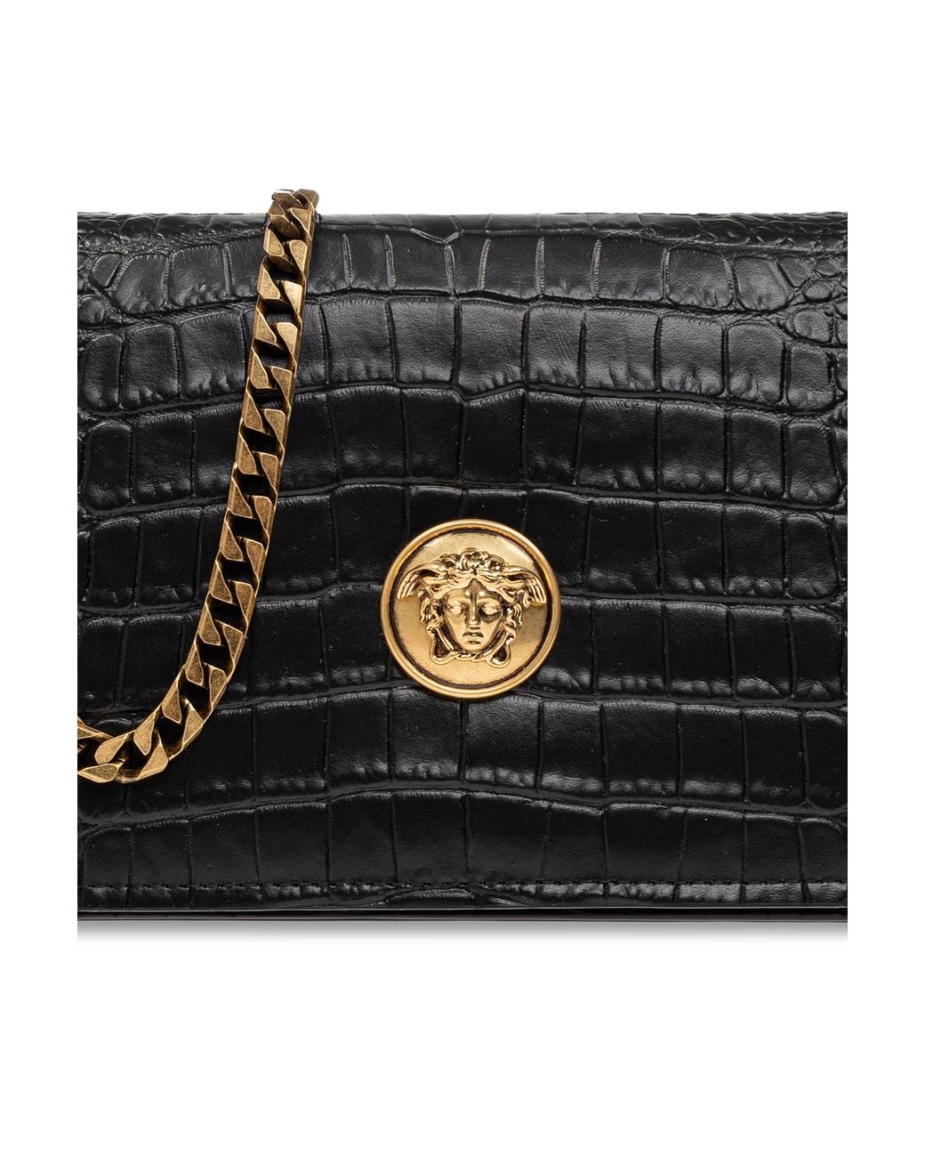 Versace Black 'Embleme' Bag