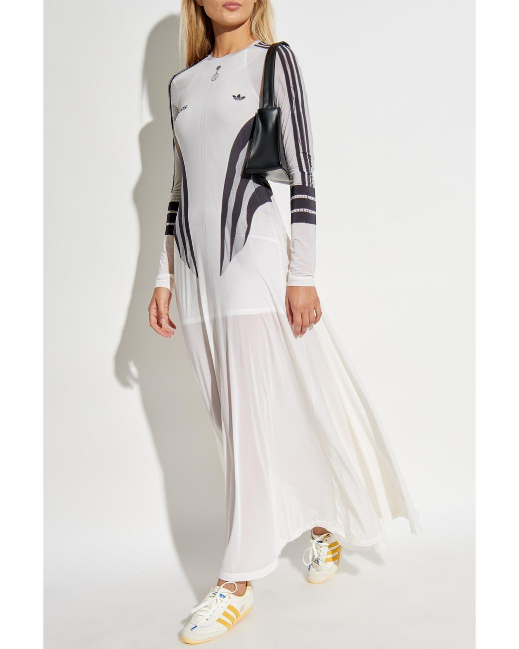 ☆Adidas☆Originals Trefoil Stripe Long Dress White 237057a05d97.jpg?width=3840&