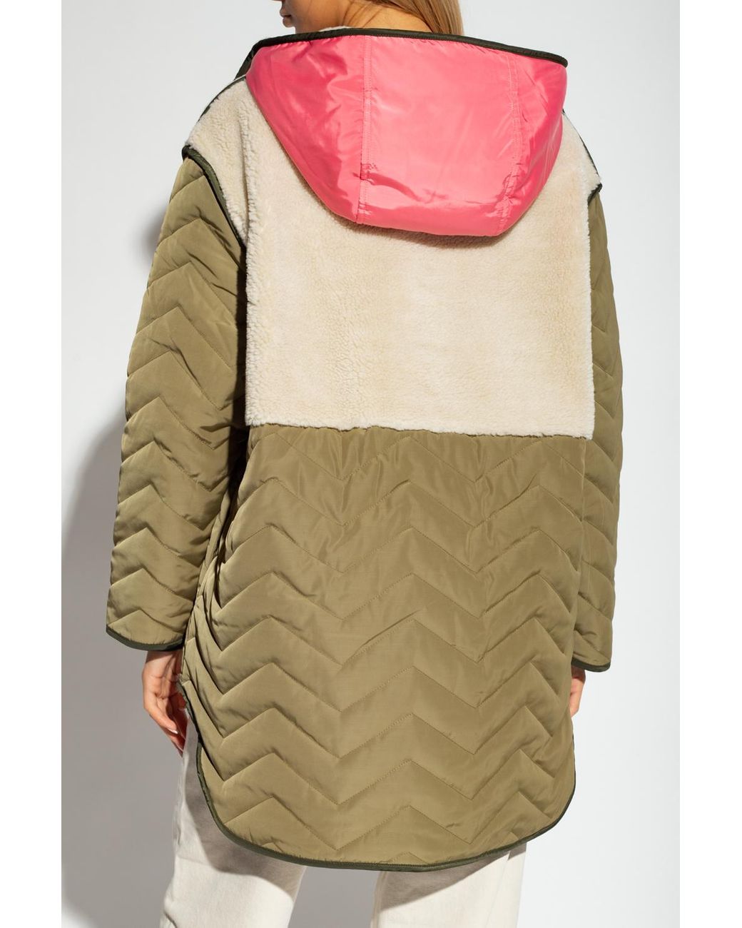 paul smith quilted teddy jacket