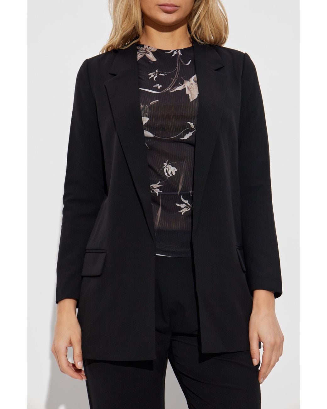 AllSaints Black Blazer "Aleida"