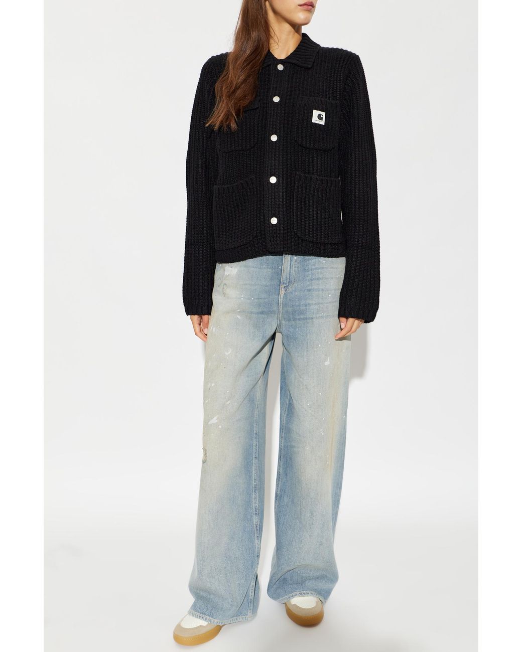 Carhartt Black 'Michigan' Cardigan