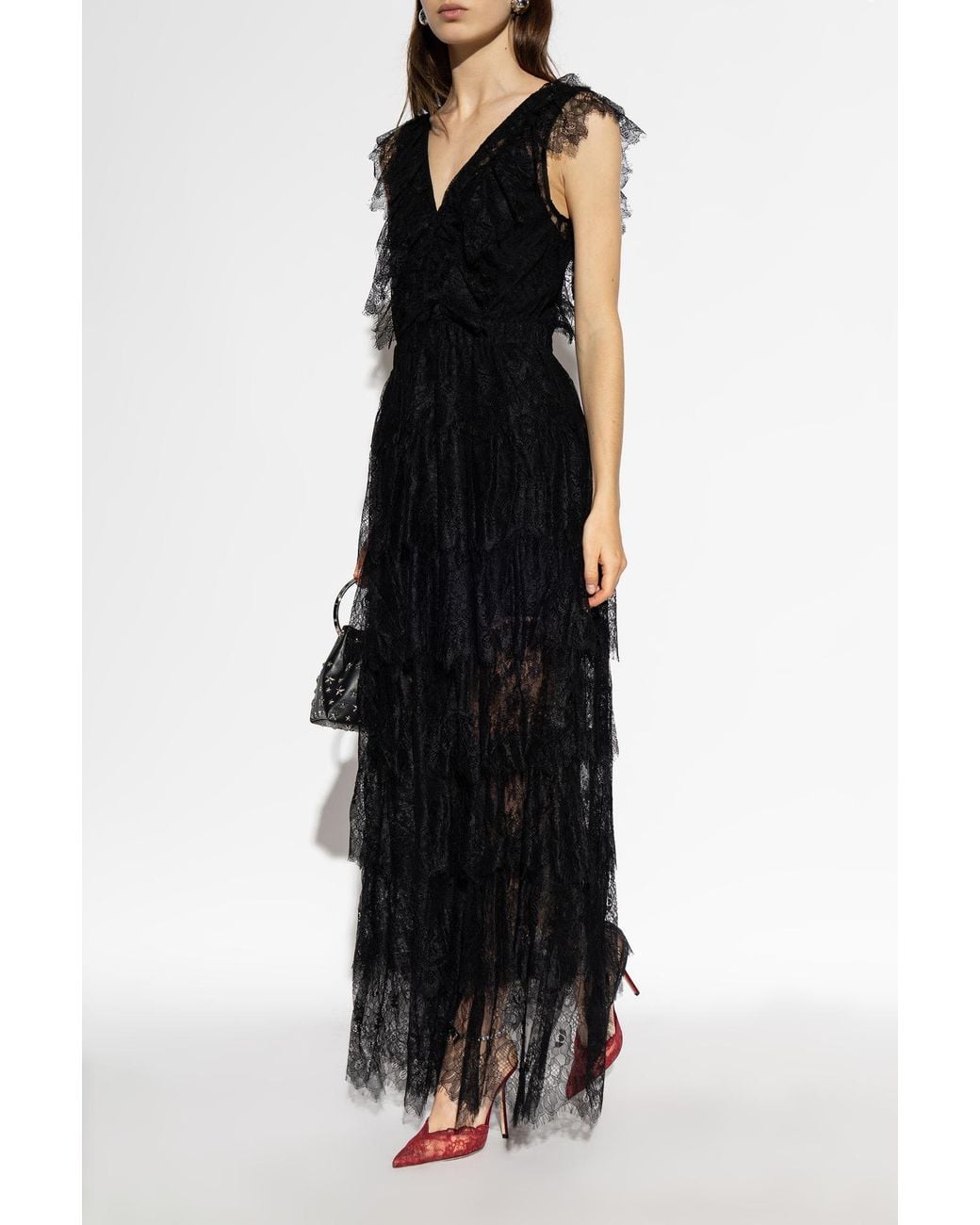 Munthe Black 'Contessa' Lace Dress