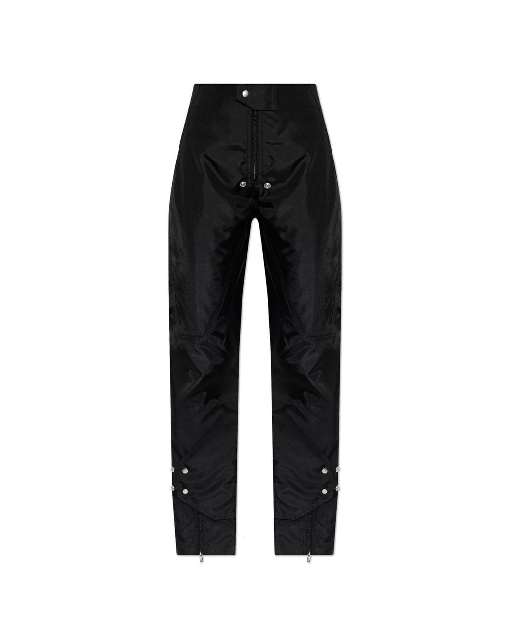 Rick Owens Black Trousers With Belt