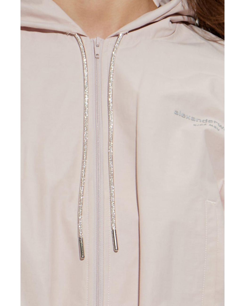 Alexander Wang Natural Hooded Jacket