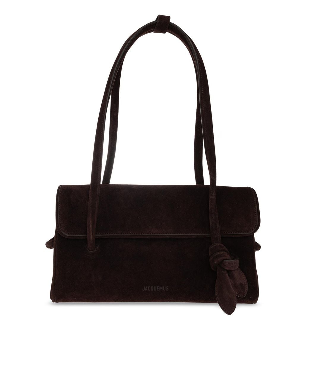 Jacquemus Black Leather Bag 'Turismo Long'