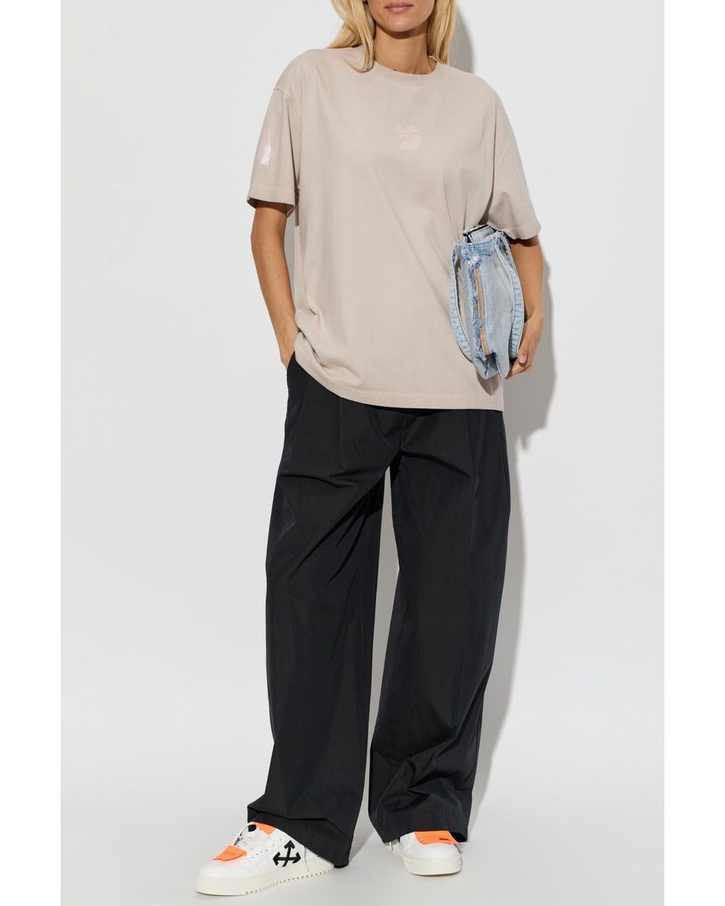 Off-White c/o Virgil Abloh White Loose-Fit T-Shirt
