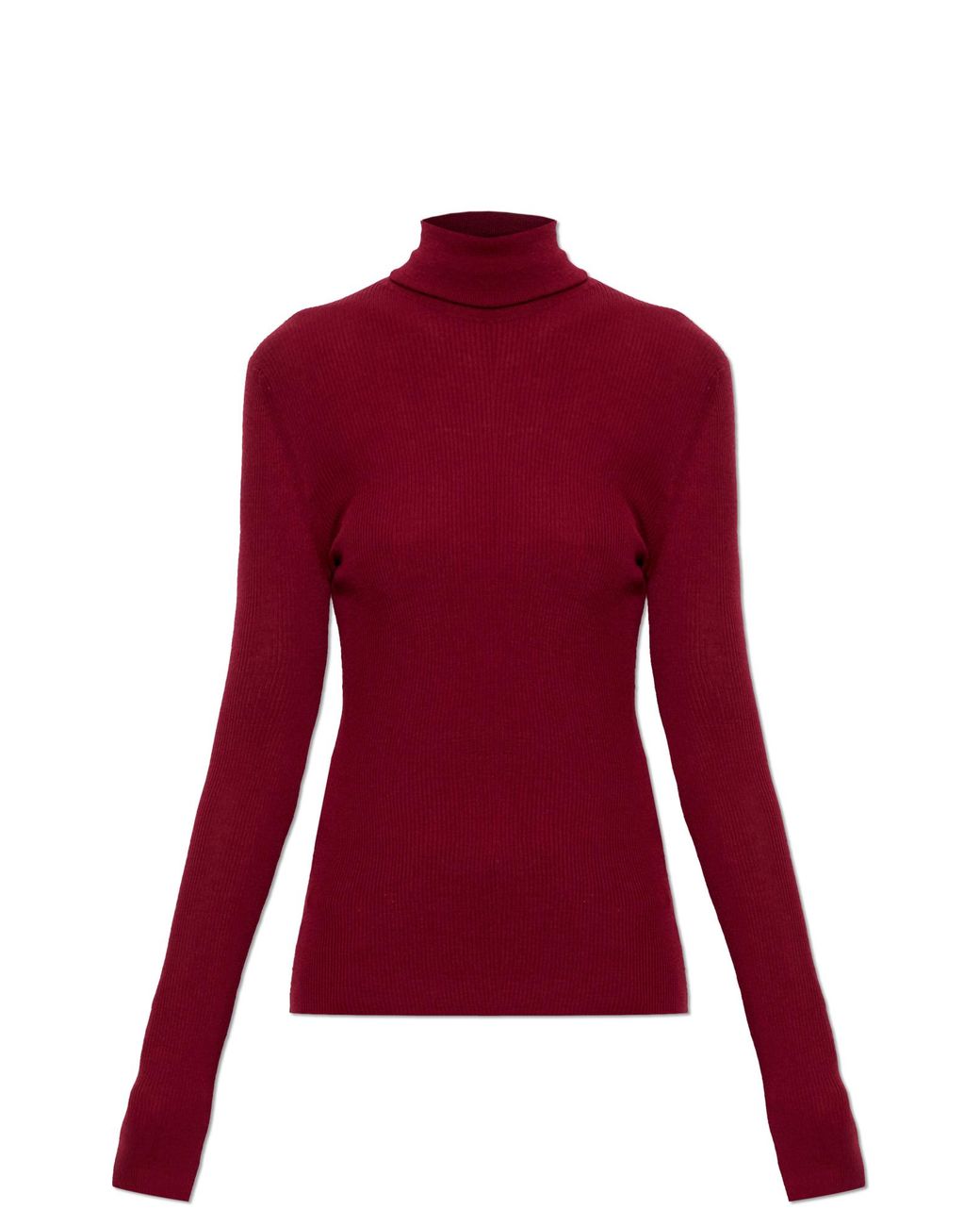 Dolce & Gabbana Red Cashmere Turtleneck