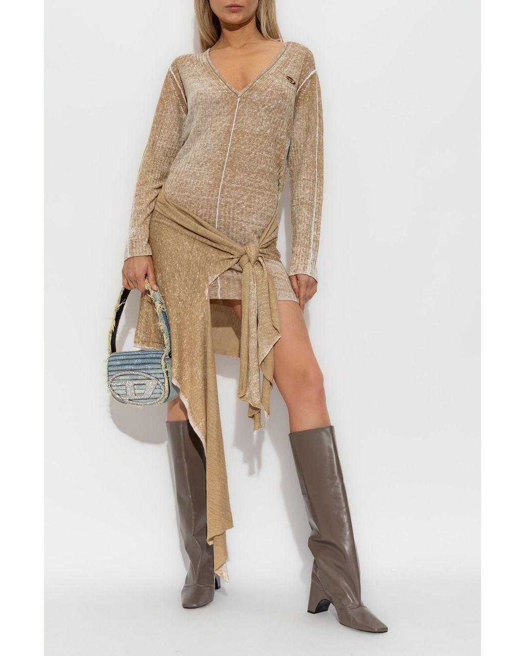 DIESEL Natural Dress 'M-Eganknot'