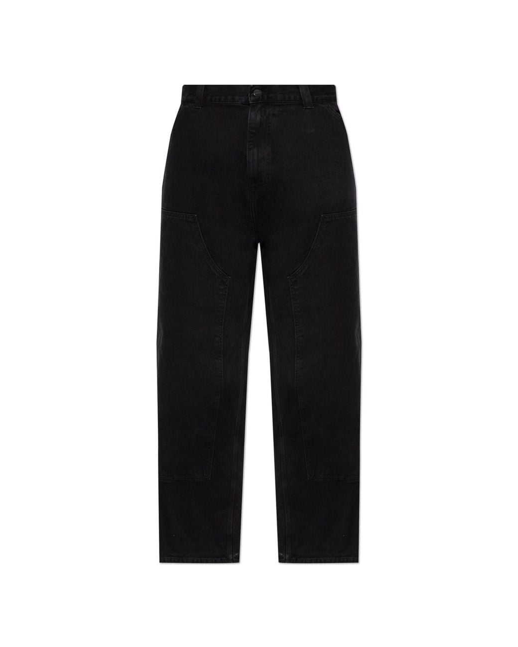 Carhartt Black 'Og Double Knee' Jeans for men