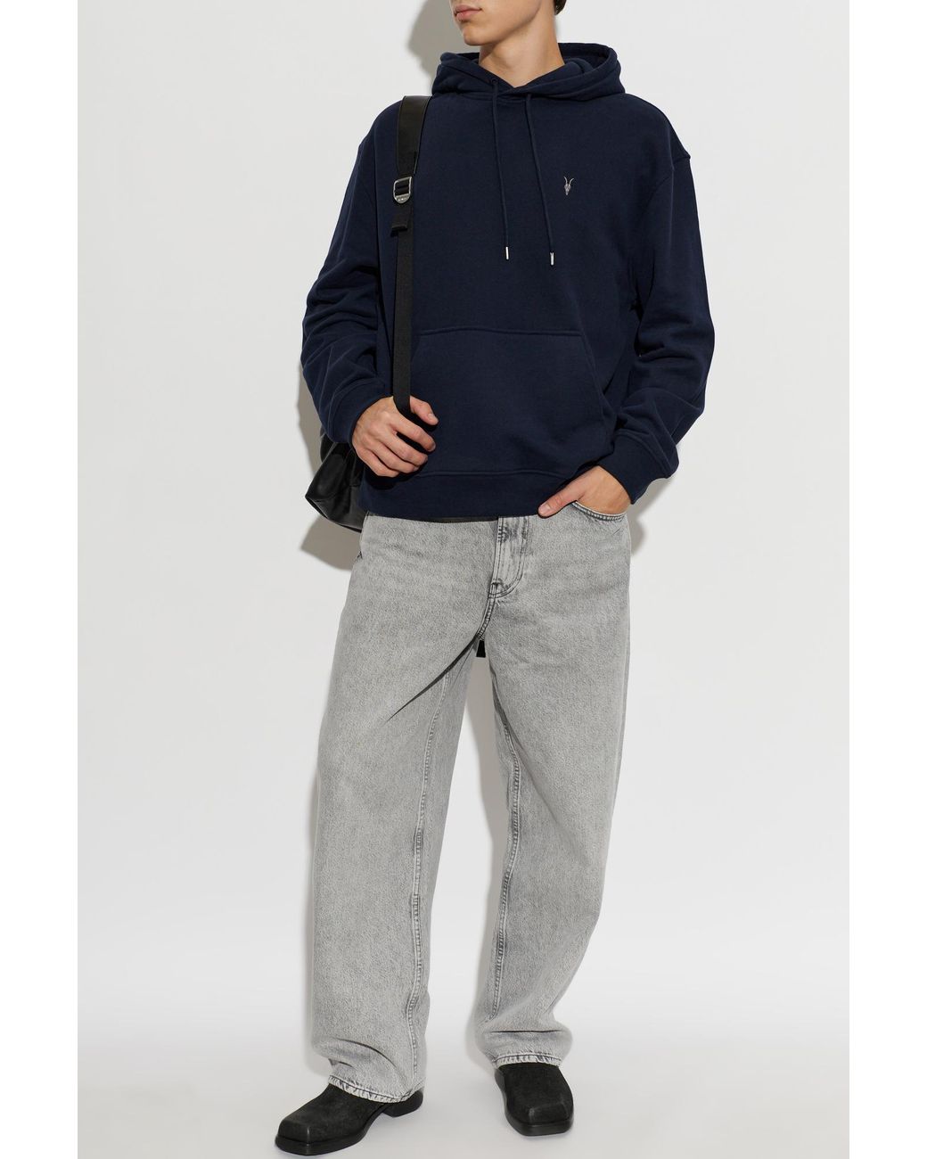 AllSaints Blue Sweatshirt 'Asher' for men