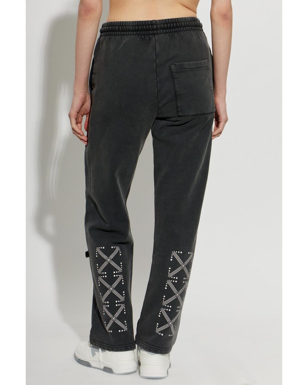 Off-White c/o Virgil Abloh Black Logo Track Pants