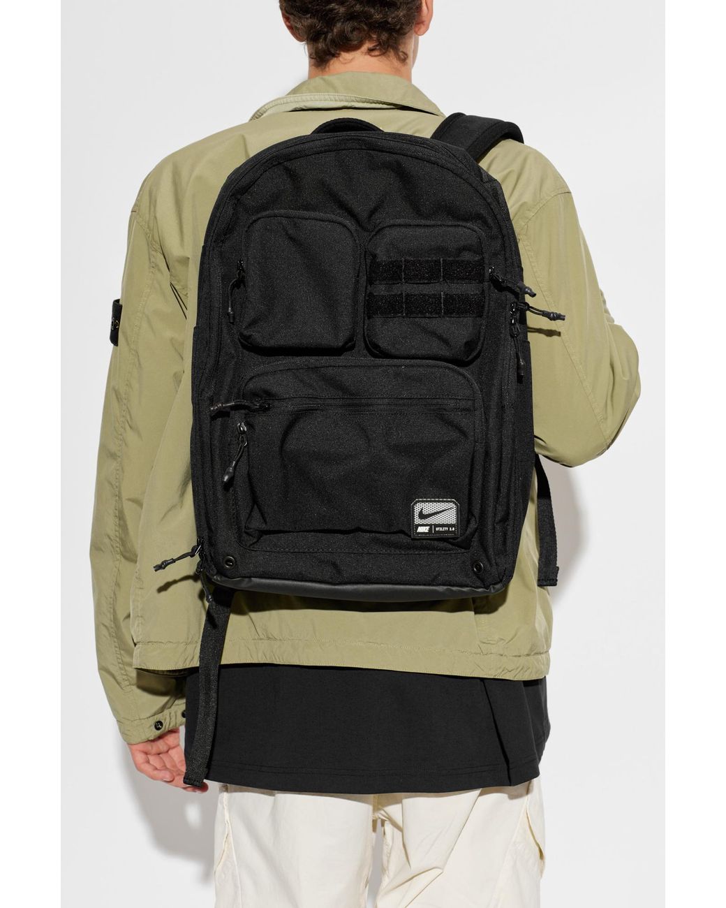 Nike Black Backpack With Logo for men