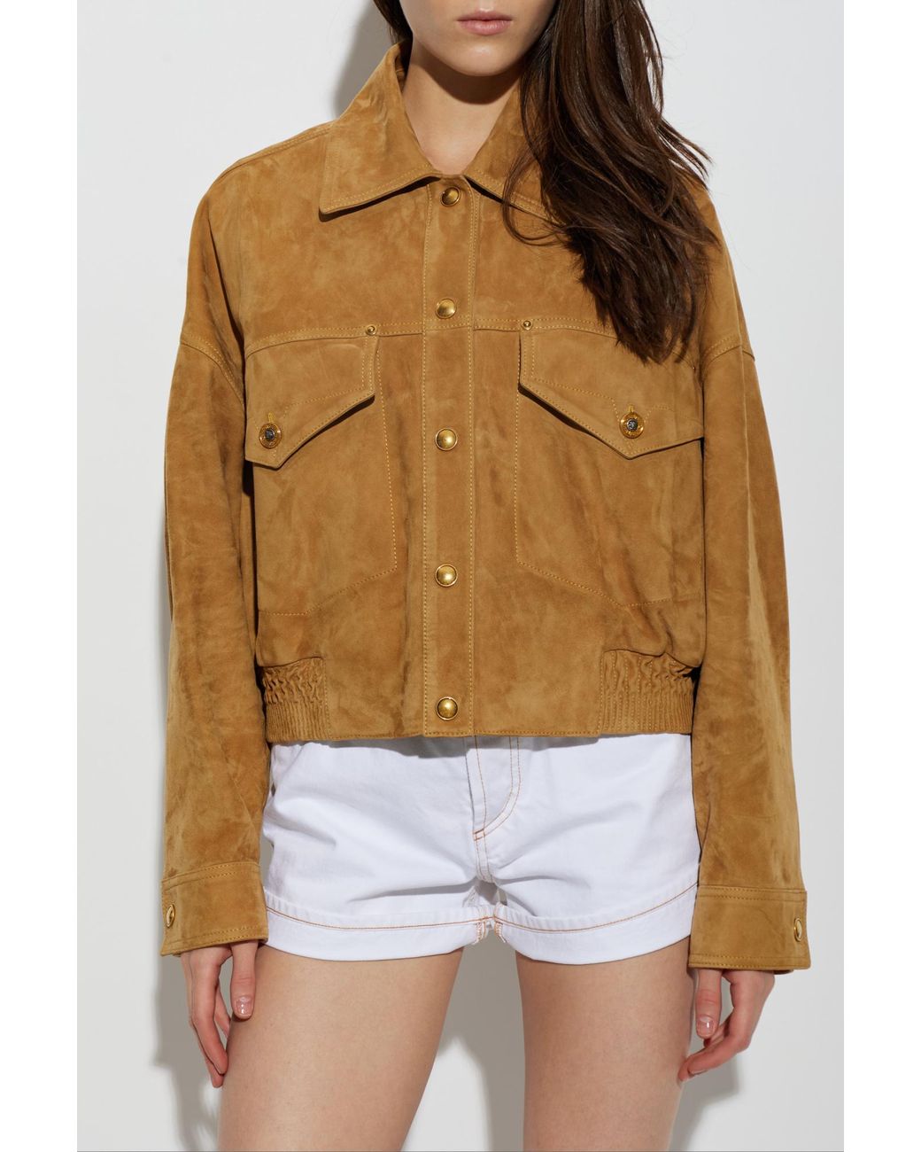Versace Brown Suede Jacket