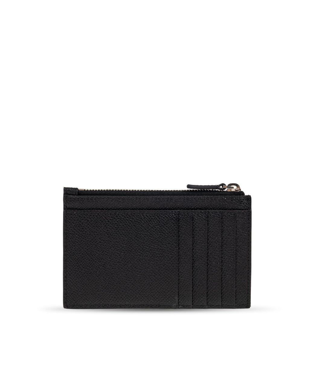 Balenciaga Black Leather Card Holder for men