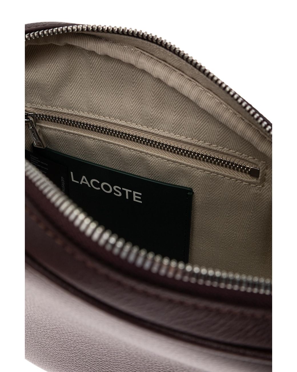 Lacoste White 'Racket' Bag