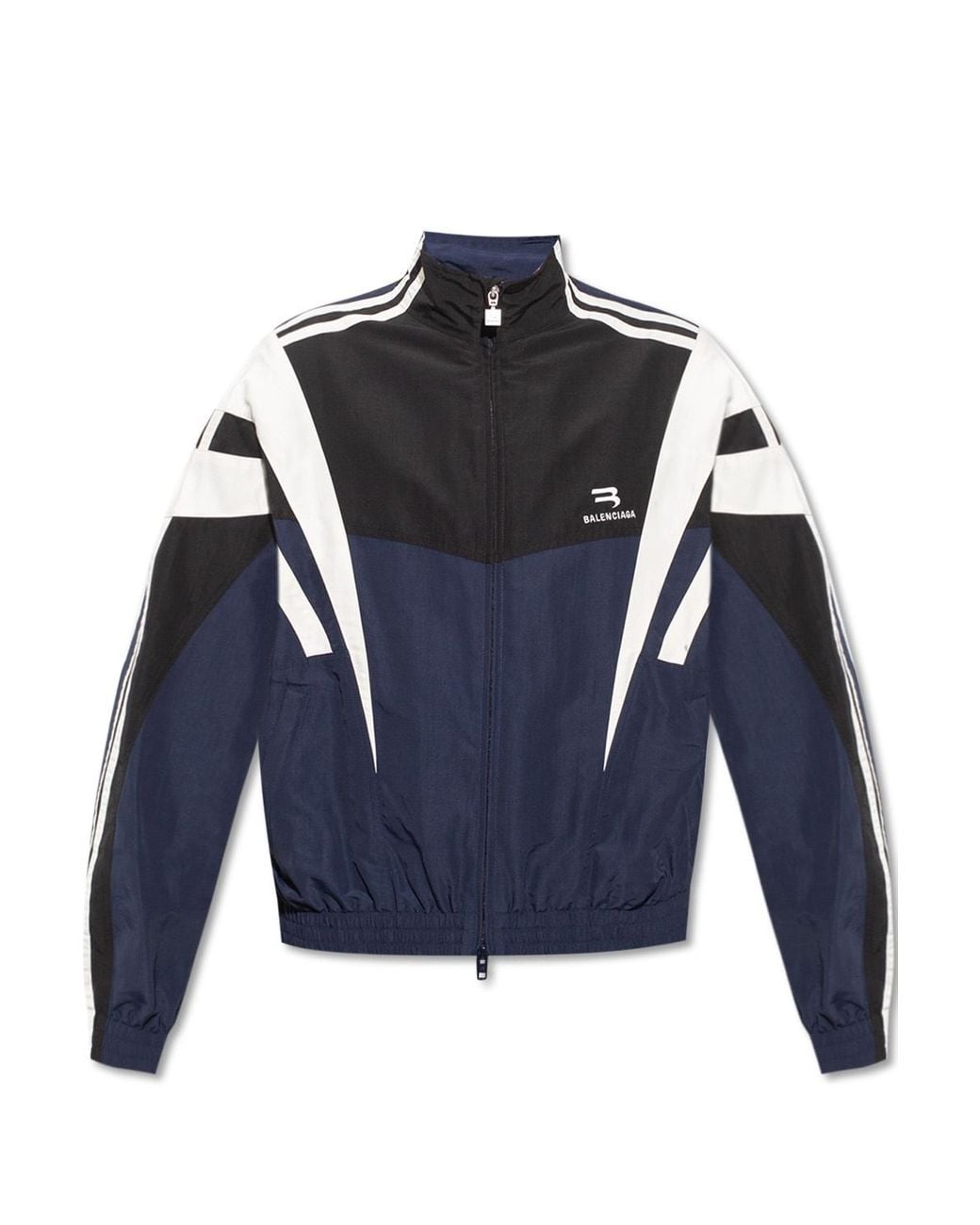 ジャケット・アウター BALENCIAGA 22aw SPORTY B TRACK JACKET balenciaga-NAVY-BLUE-sporty-B-