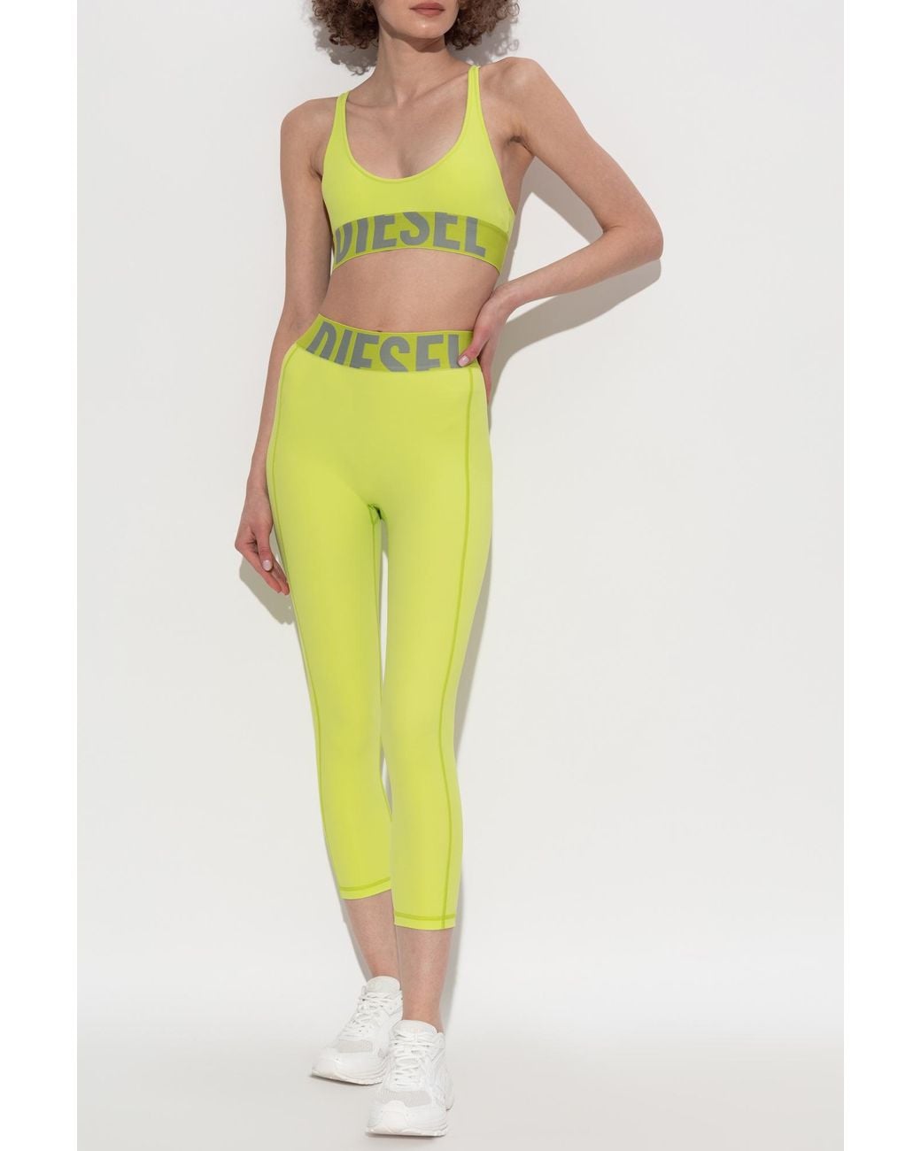 DIESEL Yellow Top 'T-Boxt-Bleach'