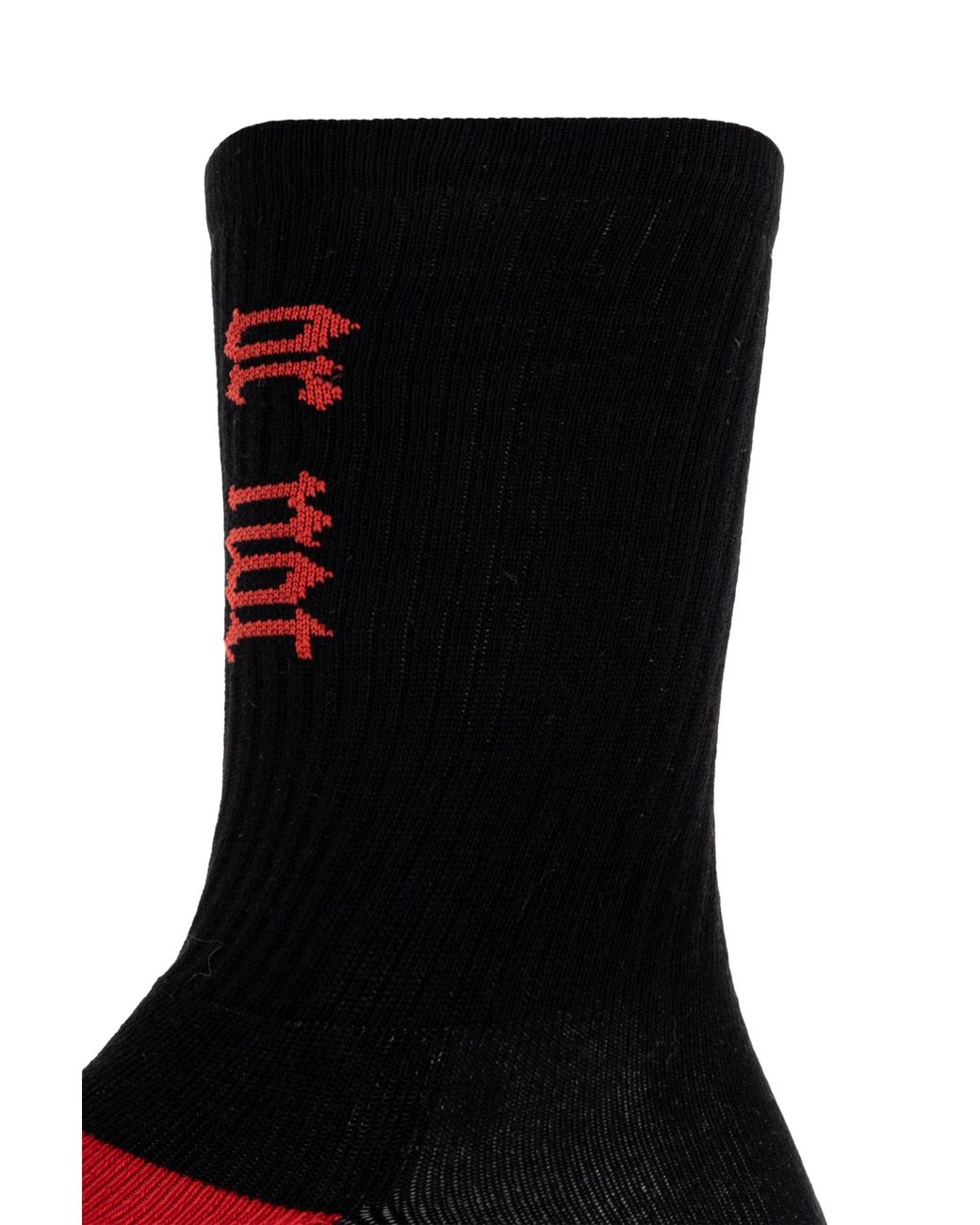 AllSaints Black Two-Pack Of 'Lucky Or Not' Socks for men