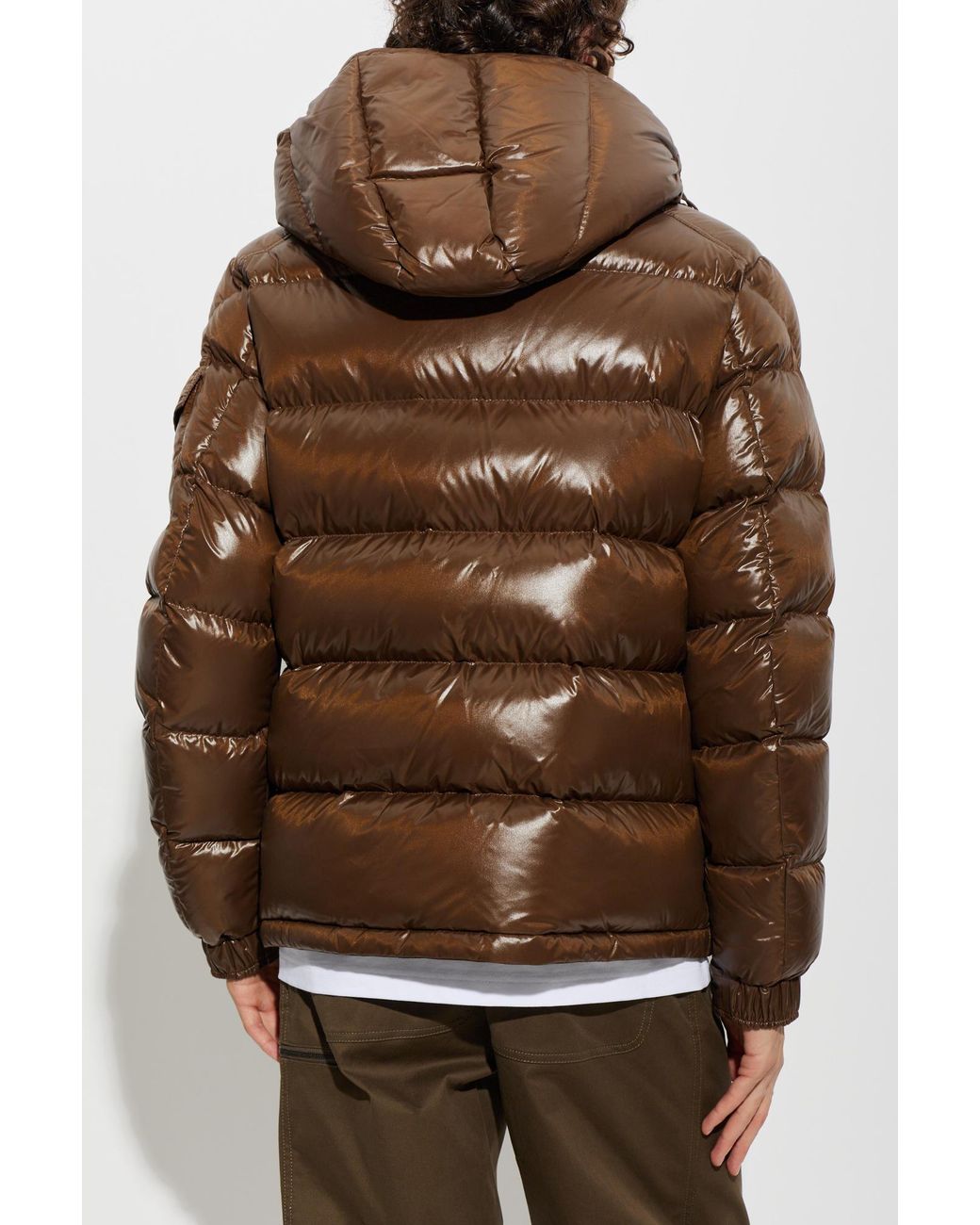 Moncler Brown 'Maya' Puffer Jacket for men