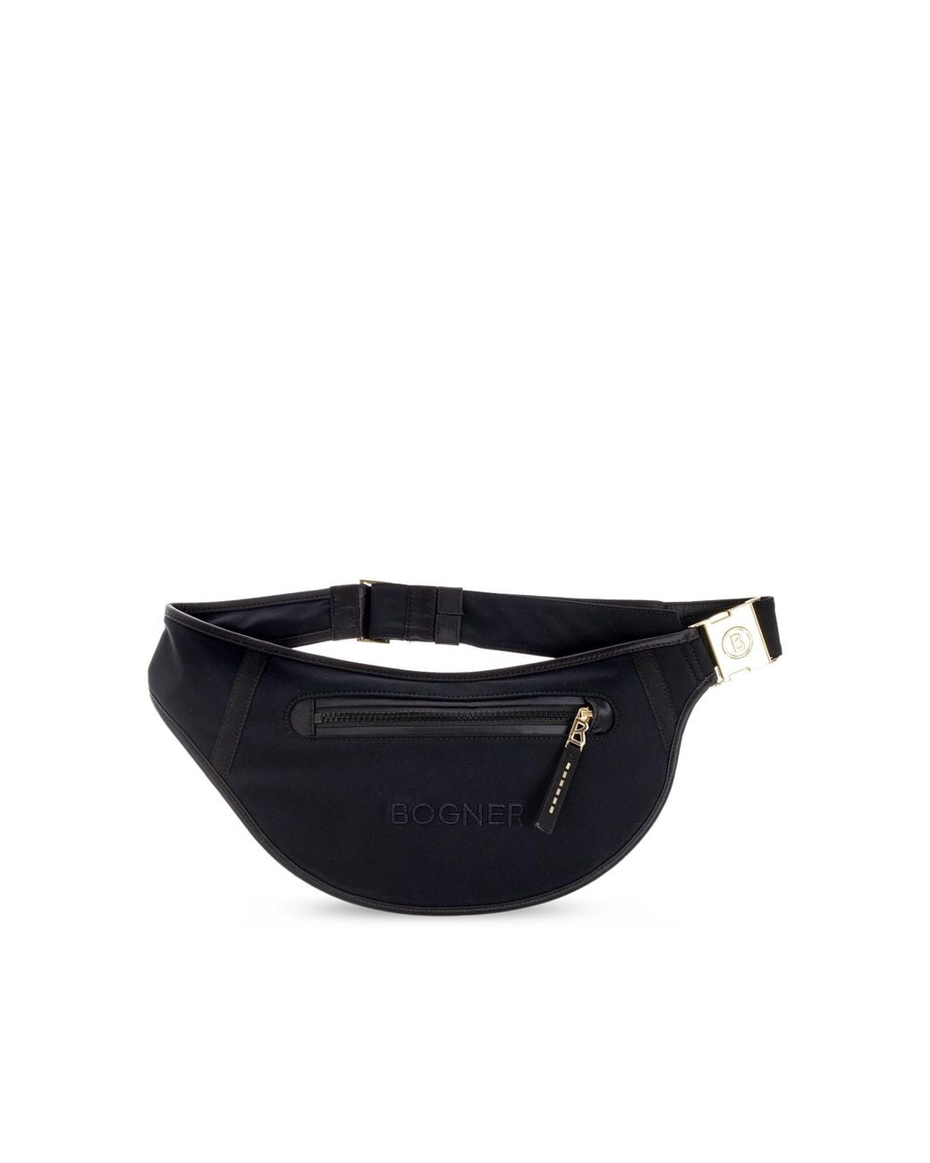 Bogner Black 'Karla' Bag With Embroidered Logo