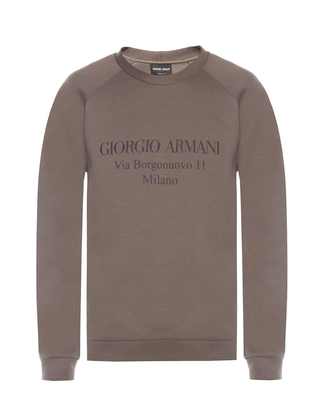 giorgio armani sweatshirt